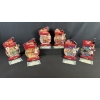 Image 1 : COMPLETE COCA-COLA FRANKLIN WAITRESS FIGURINE 1950's DINER SET(6) W/ COA 