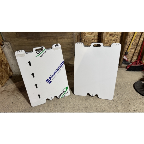 2 Blank Sandwich Boards
