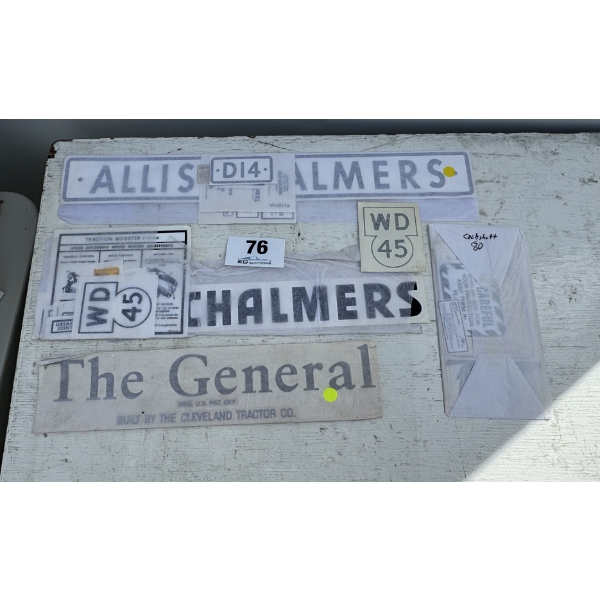 ASSORTED DECALS