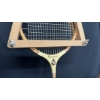 Image 2 : VINTAGE WOODEN TENNIS RACQUETS & BADMINTON RACQUET W/ PRESS FRAMES