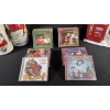 Image 5 : COCA-COLA SANTA CLAUS FIGURINE, COOKIE JARS, & CHRISTMAS CD's