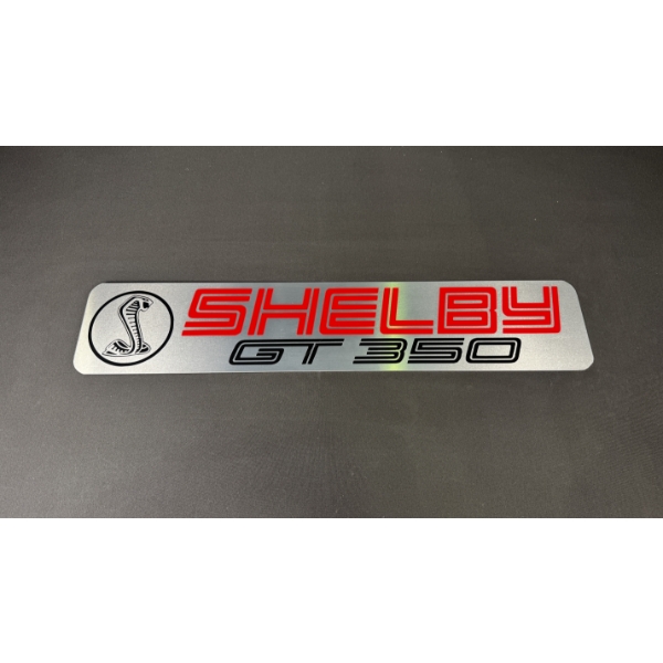 SHELBY GT 350 SIGN 28" x 6"