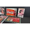Image 4 : 5 COCA-COLA ADVERTISING SIGNS 16" X 13"