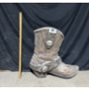 Image 1 : Massive Cowboy Boot Wall Hanging 2.4ft