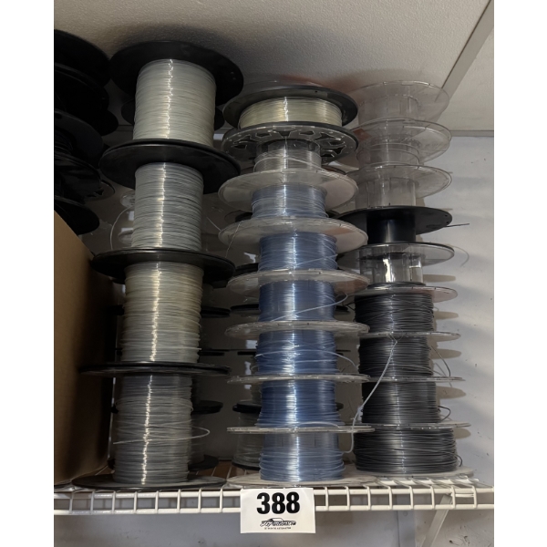 Clear & Black 3D Printer Filament 1.75mm