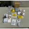 Image 1 : ASSORTED JOHN DEERE SMALL PARTS, EMBLEMS, & FUEL STRAINER