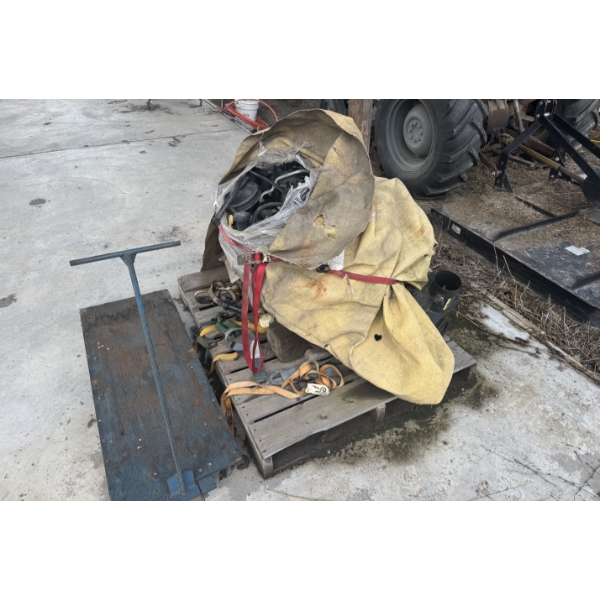 Engine and Antique Cart