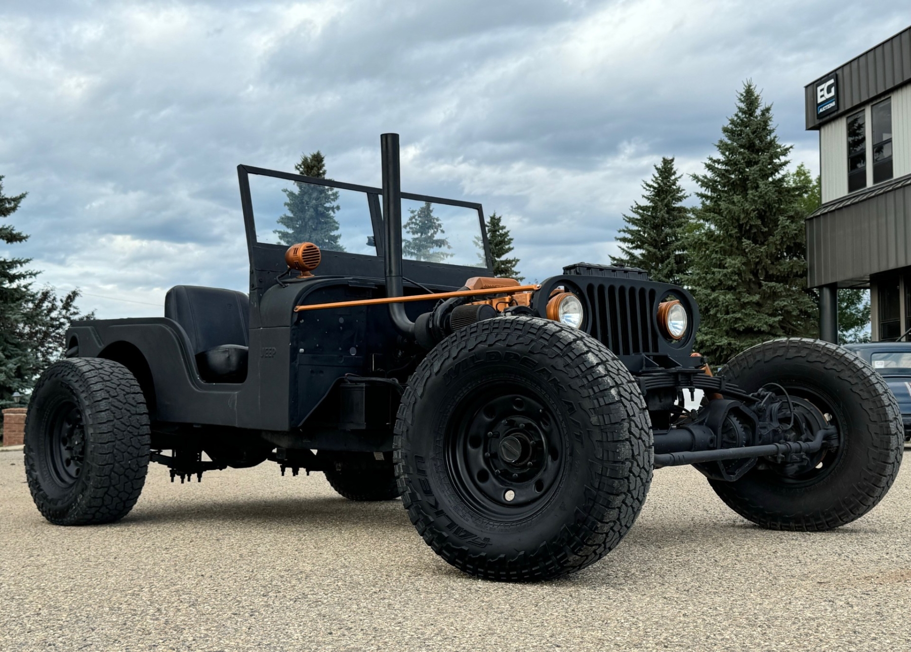 Jeep Rod CUMMINS-POWERED 1961 WILLY'S CJ-5 JEEP ROD