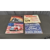 Image 1 : 4 METAL SIGNS  INCLUDES GENUINE FORD PARTS