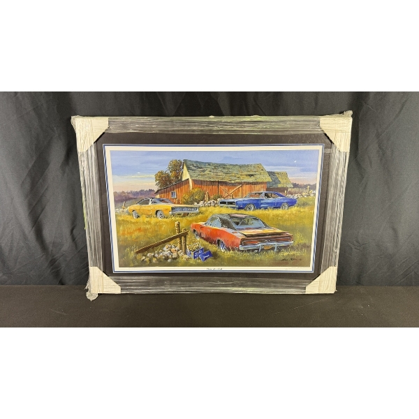 DALE KLEE "THREE OF A KIND" LIMITED EDITION FRAMED PRINT (11/650) 22.5" X 32"