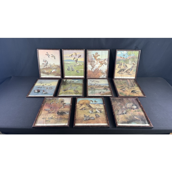VINTAGE LYNN BOGUE HUNT WILDLIFE PRINTS