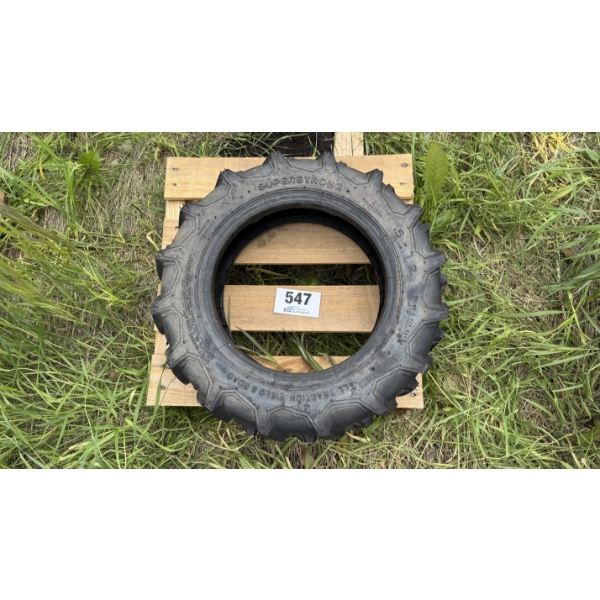SINGLE 5.00-12 SUPERSTRONG TRACTOR TIRE 4 PLY