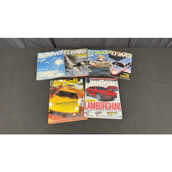 COLLECTION OF FLYING MAGAZINES