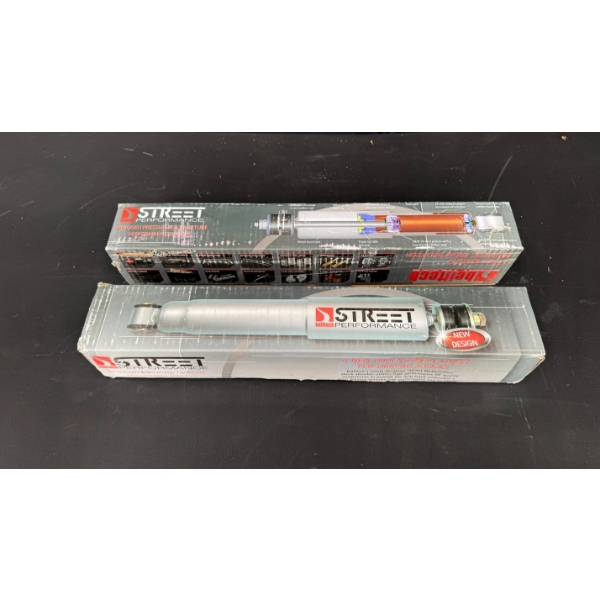 PAIR OF STEEL STREET PERFORMANCE SHOCKS