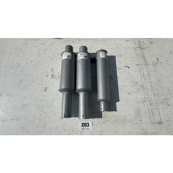 SET OF 3 NEW MUFFLERS