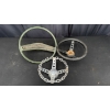 Image 1 : VINTAGE FORD STEERING WHEEL WITH SMALL CHAIN STEERING WHEEL