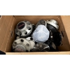 Image 3 : BOX OF ASSORTED SMALL HUBCAPS