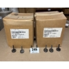 Image 1 : 2 Boxes of 1 3/4inch Black Adjustable Table Legs