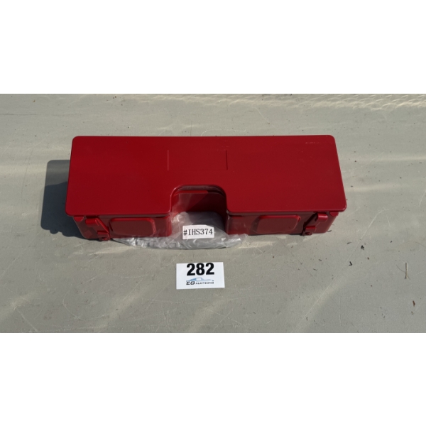 RED INTERNATIONAL HARVESTER BATTERY BOX - IHS374