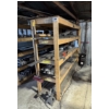 Image 1 : Wooden shelving unit with various frame pieces
