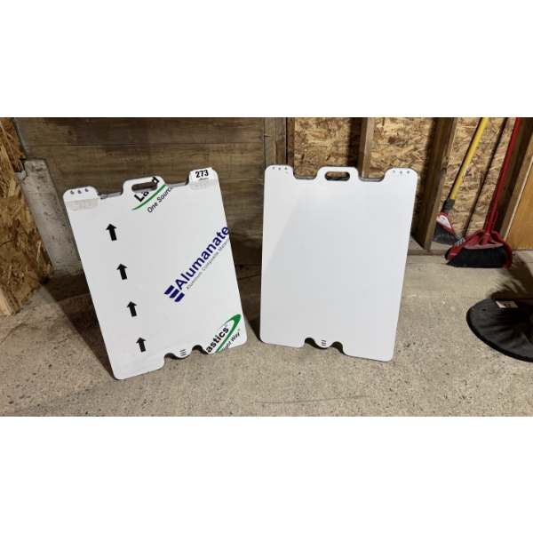 2 Blank Sandwich Boards