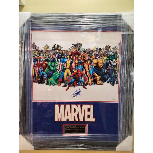 NO RESERVE STAN LEE SIGNED POSTER