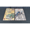 Image 1 : 2 WOODEN SIGNS 24" X 16 " GARAGE SERVICE AND REPAIR