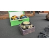 Image 4 : ASSORTED COLLECTIBLES W/ SHADOW BOXES, ASHTRAY, HAND-PAINTED NESTING DOLLS, CLOISONNE DRAGON BALLS