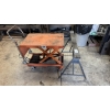 Image 1 : Portable Scissor Cart and Metal Saw Horse