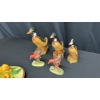 Image 2 : VINTAGE CERAMIC HAND-PAINTED FIGURINES