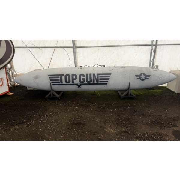 400 GALLON F14 HORNET FUEL TANK #2 FROM MOVIE TOP GUN