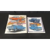 Image 1 : MOPAR TRACK POSTER 19" X 20" , CHEVY POSTER 16" X 5 "