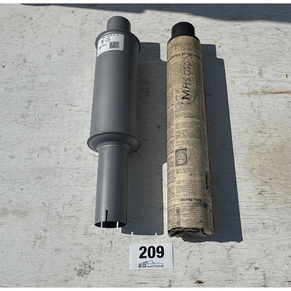 STANLEY MF-15 MUFFLER & MHS050 STACK