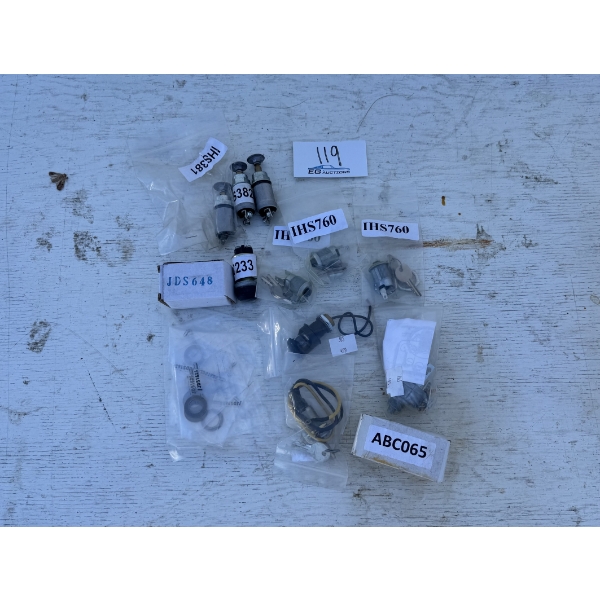 IGNITION SWITCHES, PUSH-PULL SWITCHES, LOCKS & WIRING