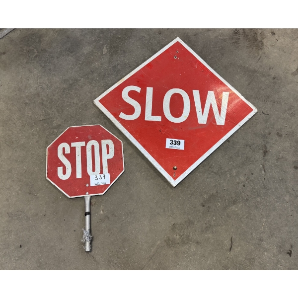 Stop Sign, Slow Sign