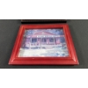 Image 2 : CLOCK & FRAMED PRINTS 21" X 14" 
