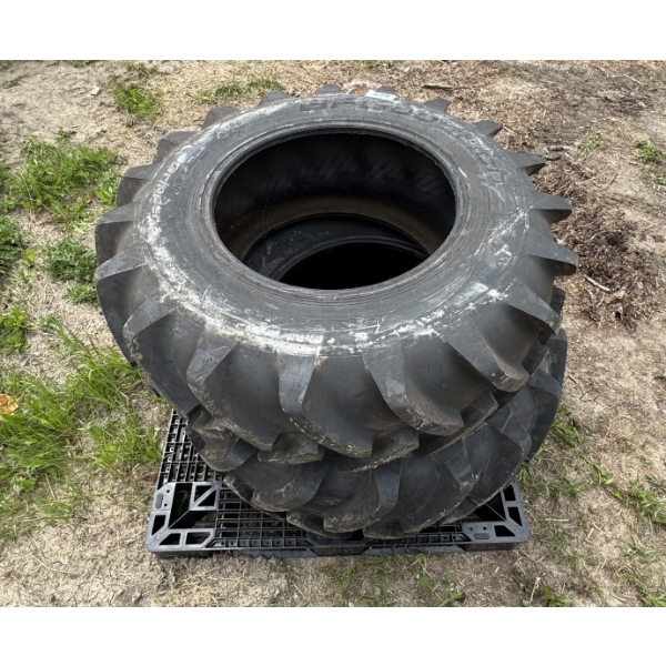 PAIR OF 14.9-24 BFGOODRICH TRACTOR TIRES