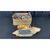 Image 1 : MISC MOTORCYCLE PARTS INCLUDES NEW CHAIN ASSEMBLY