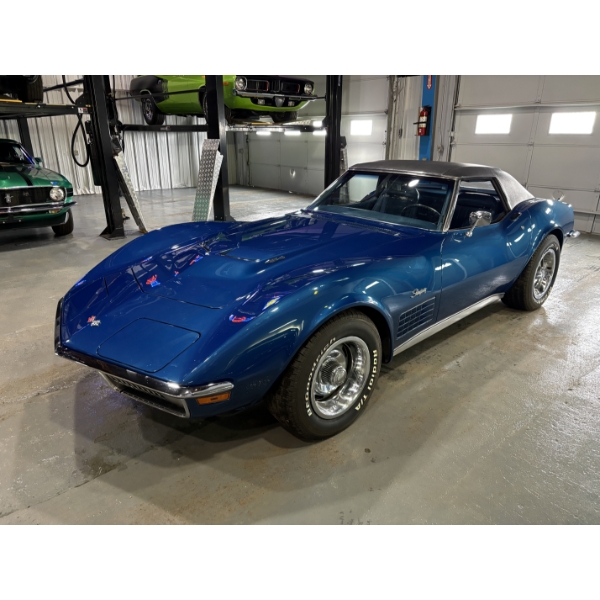 1971 CHEVROLET CORVETTE CONVERTIBLE LS5 454 365HP