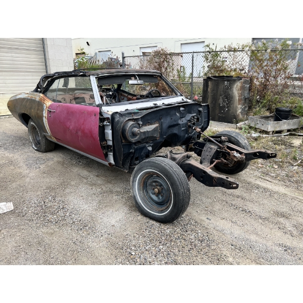 1969 PONTIAC GTO CONVERTIBLE PROJECT