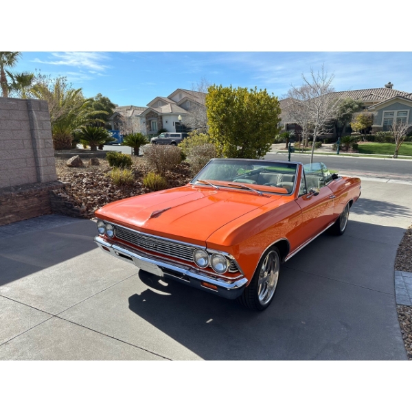 1966 CHEVROLET CHEVELLE MALIBU CONVERTIBLE
