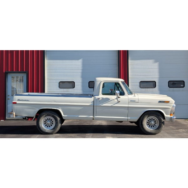 1970 FORD F250 SPORT CUSTOM CAMPER SPECIAL