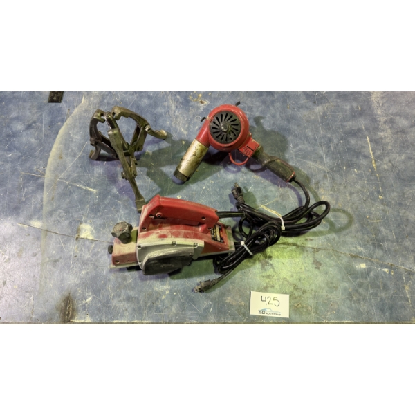 King Canada Planer, Heat Gun, & Part Puller