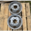 Image 1 : PAIR OF 8-LUG STEEL DUALLY RIMS