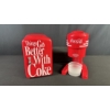 Image 1 : COCA-COLA 4L MINI FRIDGE & NOSTALGIA ELECTRICS SHAVED ICE MAKER SET