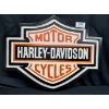 Image 4 : Huge Harley Davidson Custom Sign, 3ft x 3ft Hand Cut Hand Painted