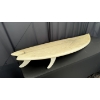 Image 4 : VINTAGE SURF BOARD WITH FINS