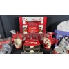 Image 8 : MASSIVE COCA-COLA HOLIDAY ASSORTMENT W/ STOOL, GIFT BAGS, STOCKINGS, & MUGS
