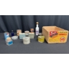 Image 1 : VINTAGE TINS, MEDICINE BOXES, BOTTLES & WOODEN ORANGES CRATE