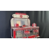 Image 13 : ULTIMATE COCA-COLA BARBIE & KEN COLLECTION (6 Pcs): 1950s Soda Fountain Diner Set + 5 Dolls
